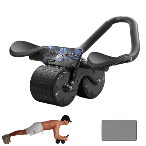 Automatische Rebound Bauchroller, Bauchtrainer für Zuhause, Bauchroller Bauchmuskeltrainer mit...