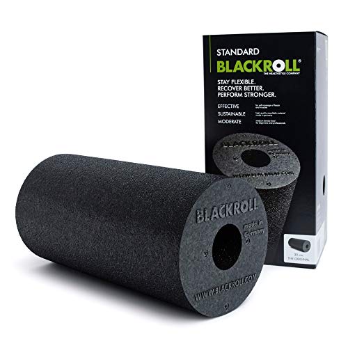 BLACKROLL® STANDARD Faszienrolle (30 x 15 cm), Fitness-Rolle zur Selbstmassage von Rücken und...